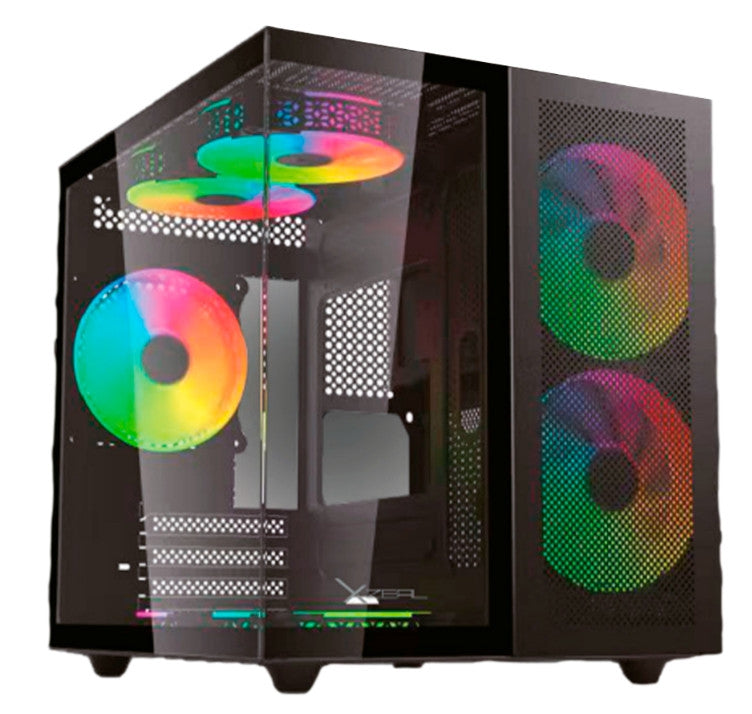 Gabinete Gaming Xzeal Xzgamc1B Cubo Gamer Cxi1 Negro.