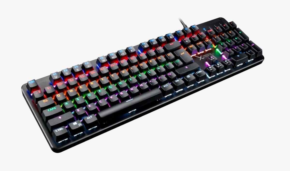 Teclado Xzeal Gaming Mecanico/Led Negro Usb/105 Teclas (Xzkx025B)