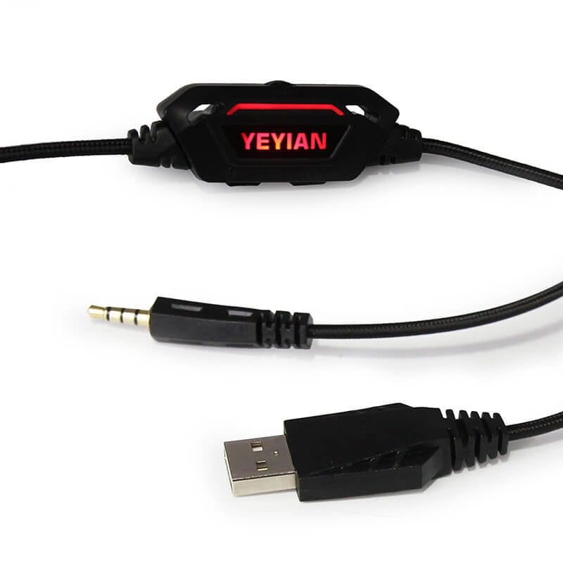 Diadema Gamer Yeyian Ydv-33403 Vicious Usb/3.5Mm/Rgb/Omni/N/R3000