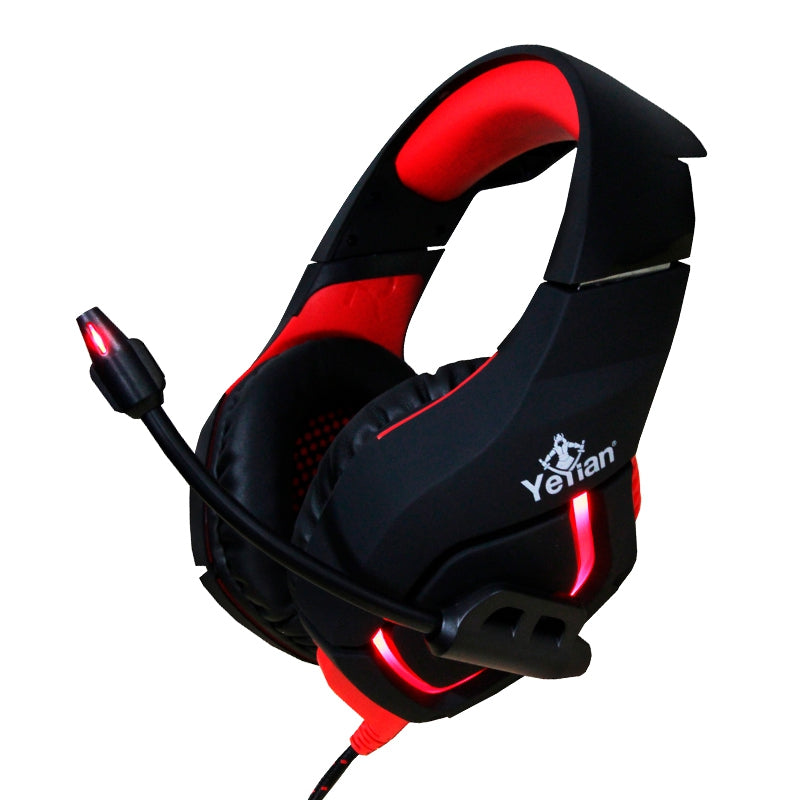 Diadema Gamer Wicked Yeyian Serie 3000 Ydw-33402 S3000 Negro C/Rojo Usb C/Mic