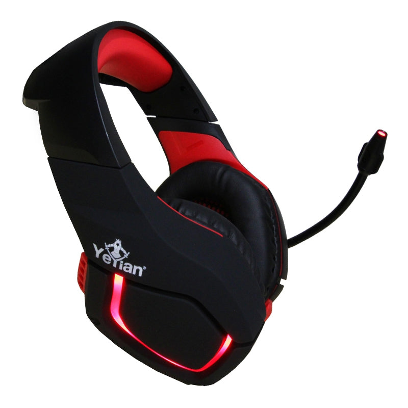 Diadema Gamer Wicked Yeyian Serie 3000 Ydw-33402 S3000 Negro C/Rojo Usb C/Mic