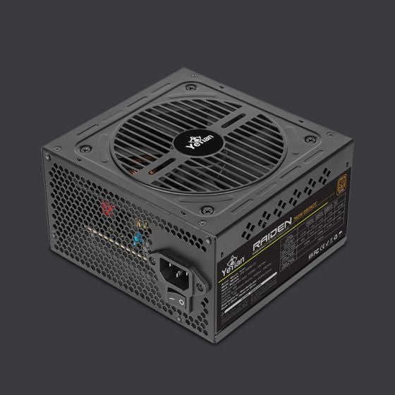 Fuente De Poder Yeyian Yfb-75000-01 Raiden 750W 80+ Bk Non-Modular