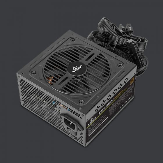 Fuente De Poder Yeyian Yfb-75000-01 Raiden 750W 80+ Bk Non-Modular